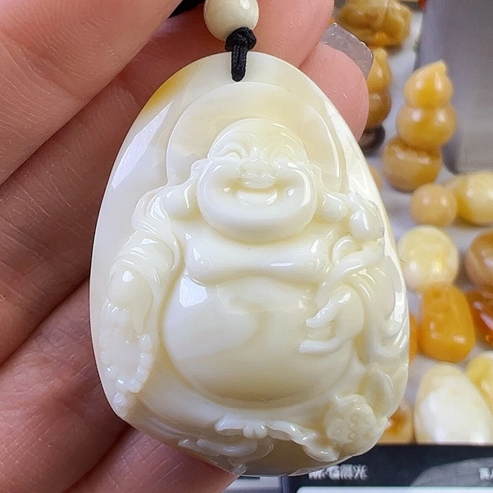 蜜蜡颈饰未镶嵌蜜蜡