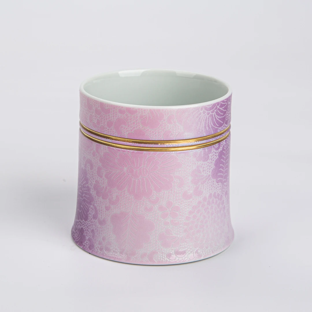 [ZM]小号 时来运转杯 薄雾蔷薇 扒花·万花纹 110ml