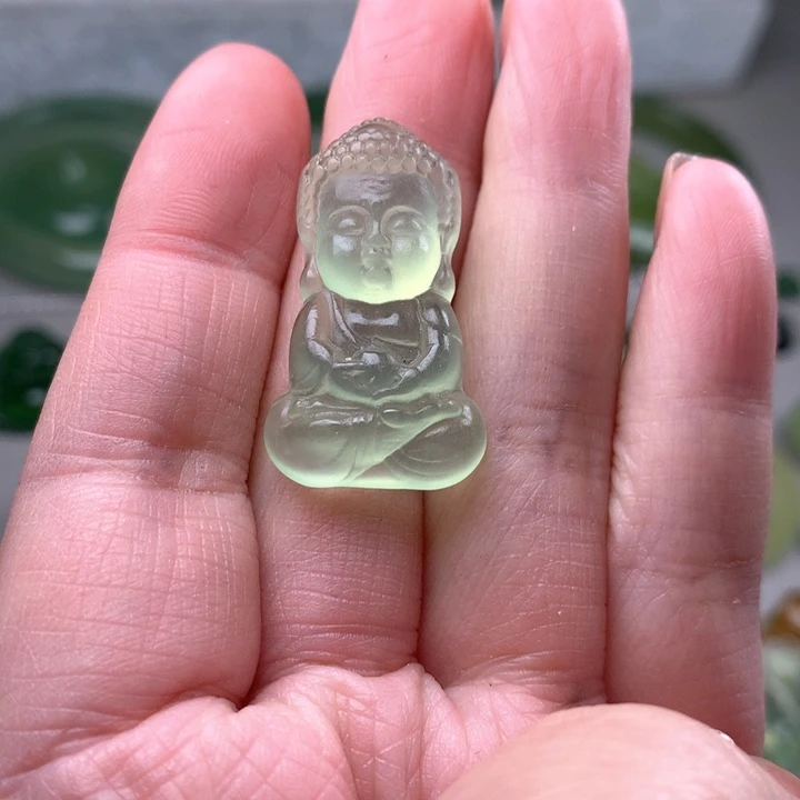 蛇纹石玉未镶嵌颈饰岫玉