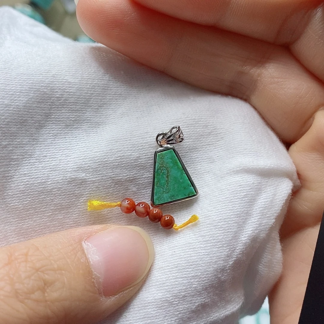 南红玛瑙银S925镶嵌珠宝奇石