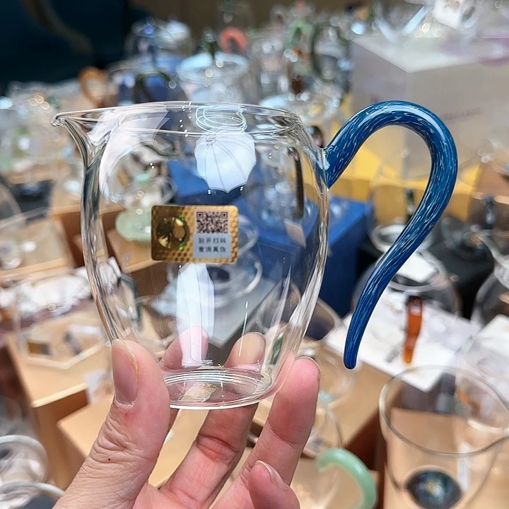 禾器黛蓝怡然公道杯