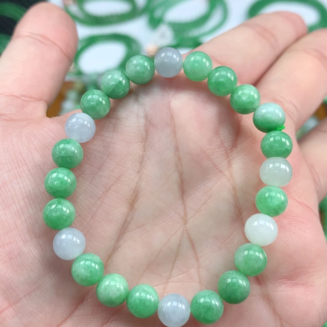 翡翠手链未镶嵌翡翠