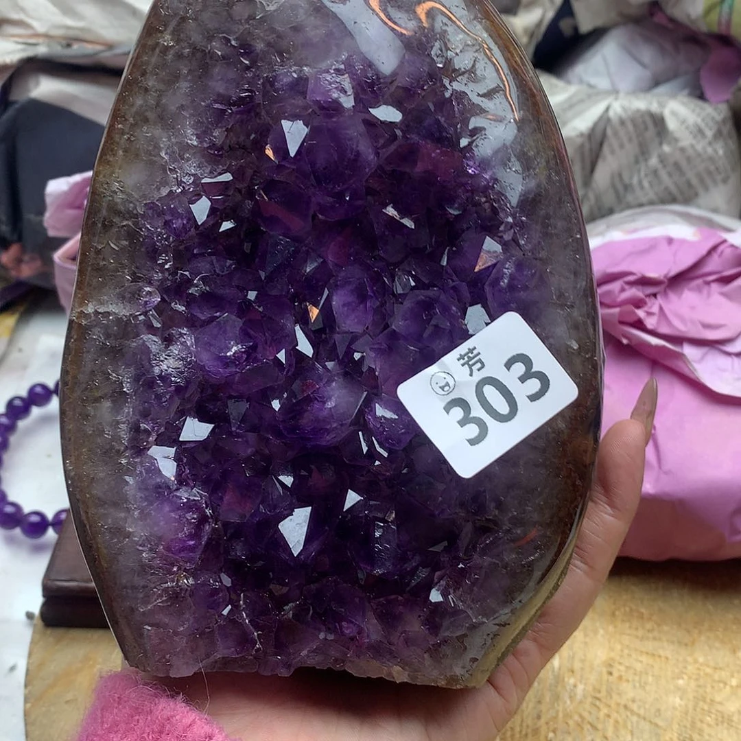 紫晶大型摆件（非配饰）未镶嵌