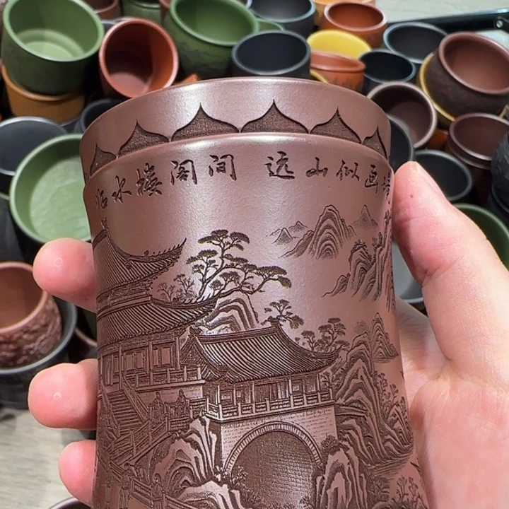茶杯紫砂全手工紫砂