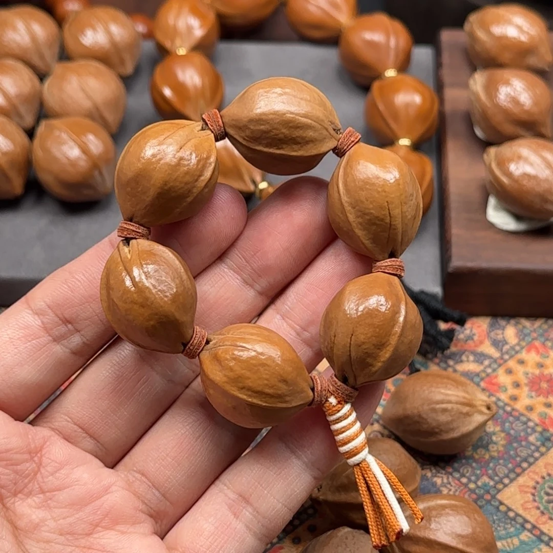 橄榄核手串2.0✖️2.5手捻头货