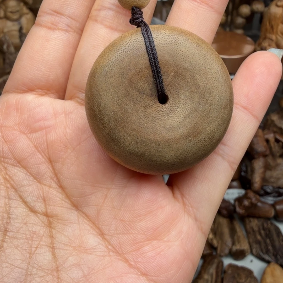 沉香碎屑沉香文莱平安扣 7 克