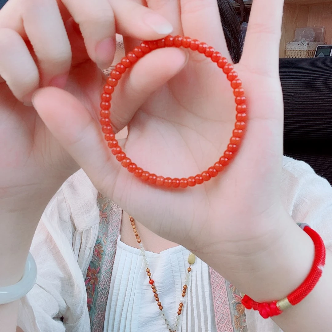 手链未镶嵌南红玛瑙