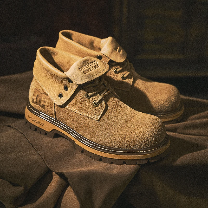 DCSHOES KRYSSA EDGE 两穿马丁靴男款复古2025年新款秋冬季工装靴
