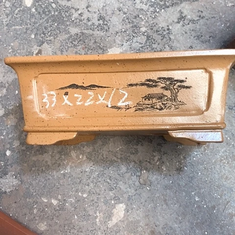 紫砂花盆手工制作