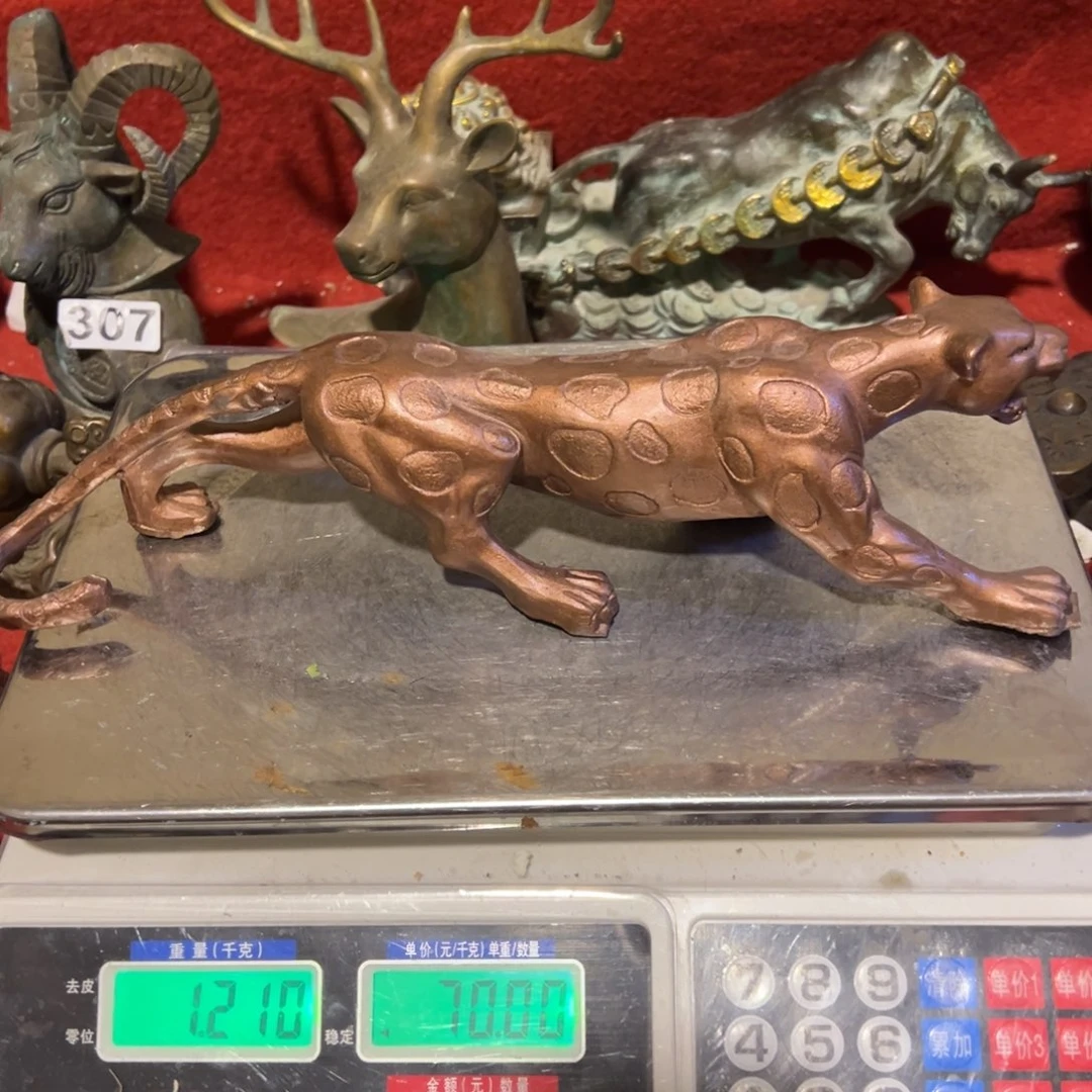 黄铜摆件，文房摆件