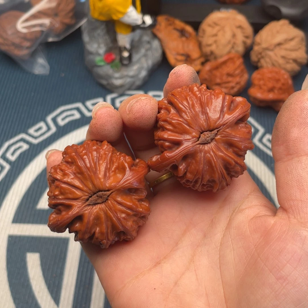 把件文玩核桃M*z闷白