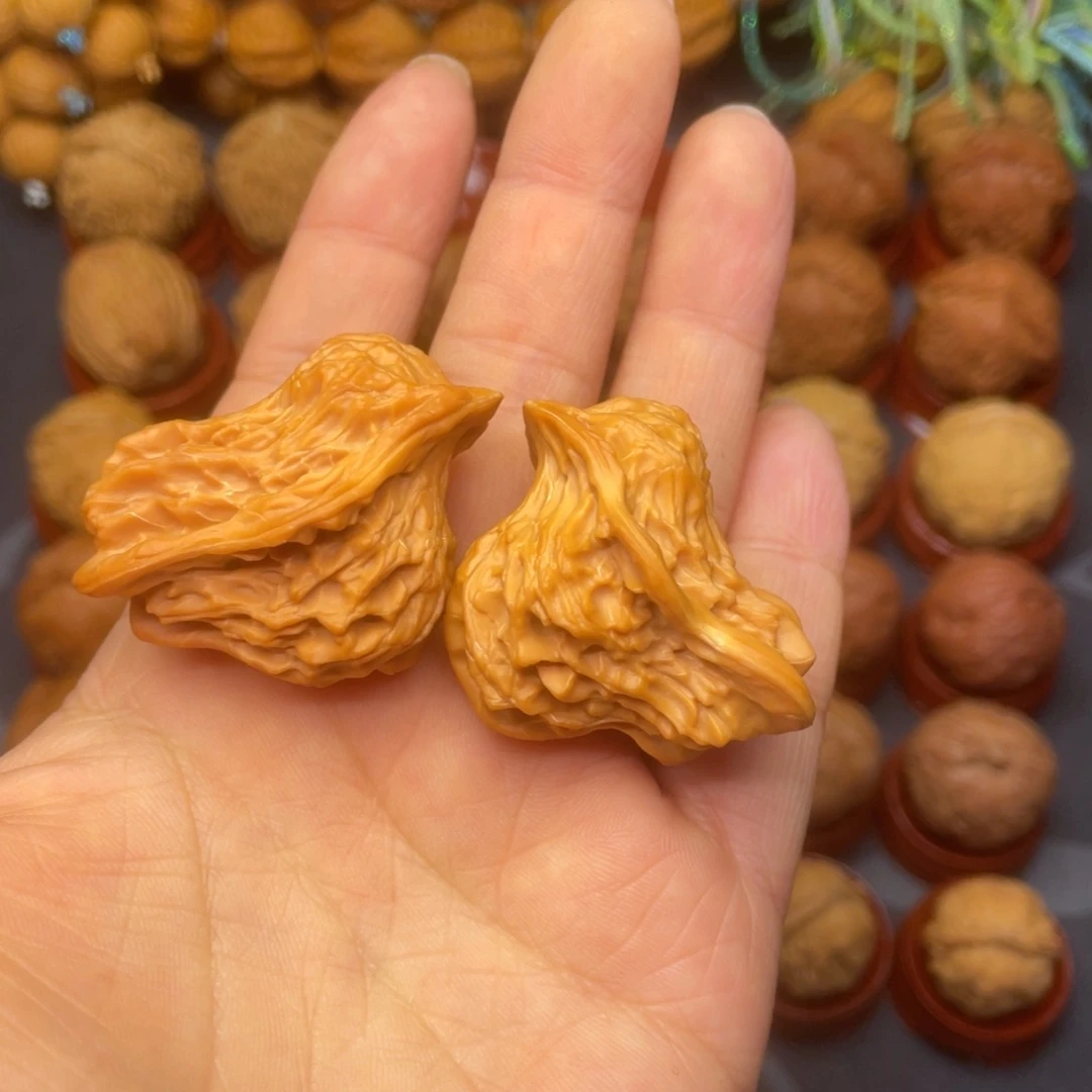 把件文玩核桃鸳鸯