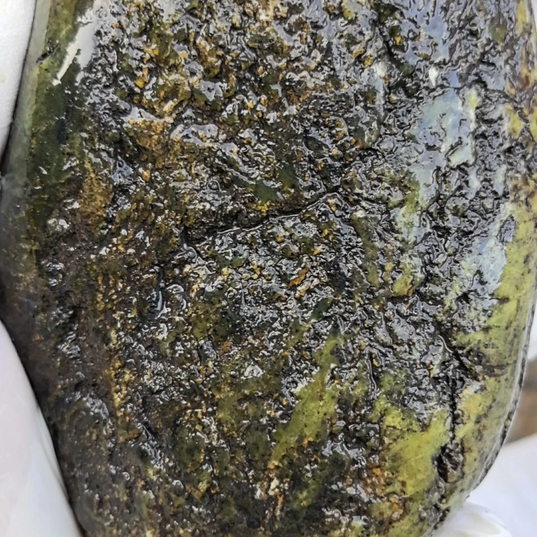 武***真藏玉药王石原石一个摆件