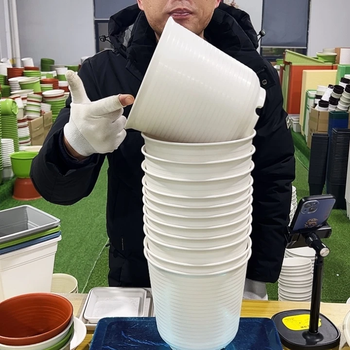 正品高陶口18高18白色8只带托