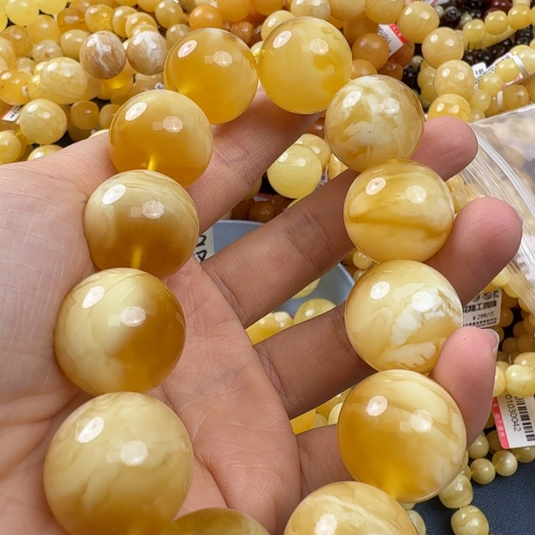 琥珀未镶嵌珠宝奇石