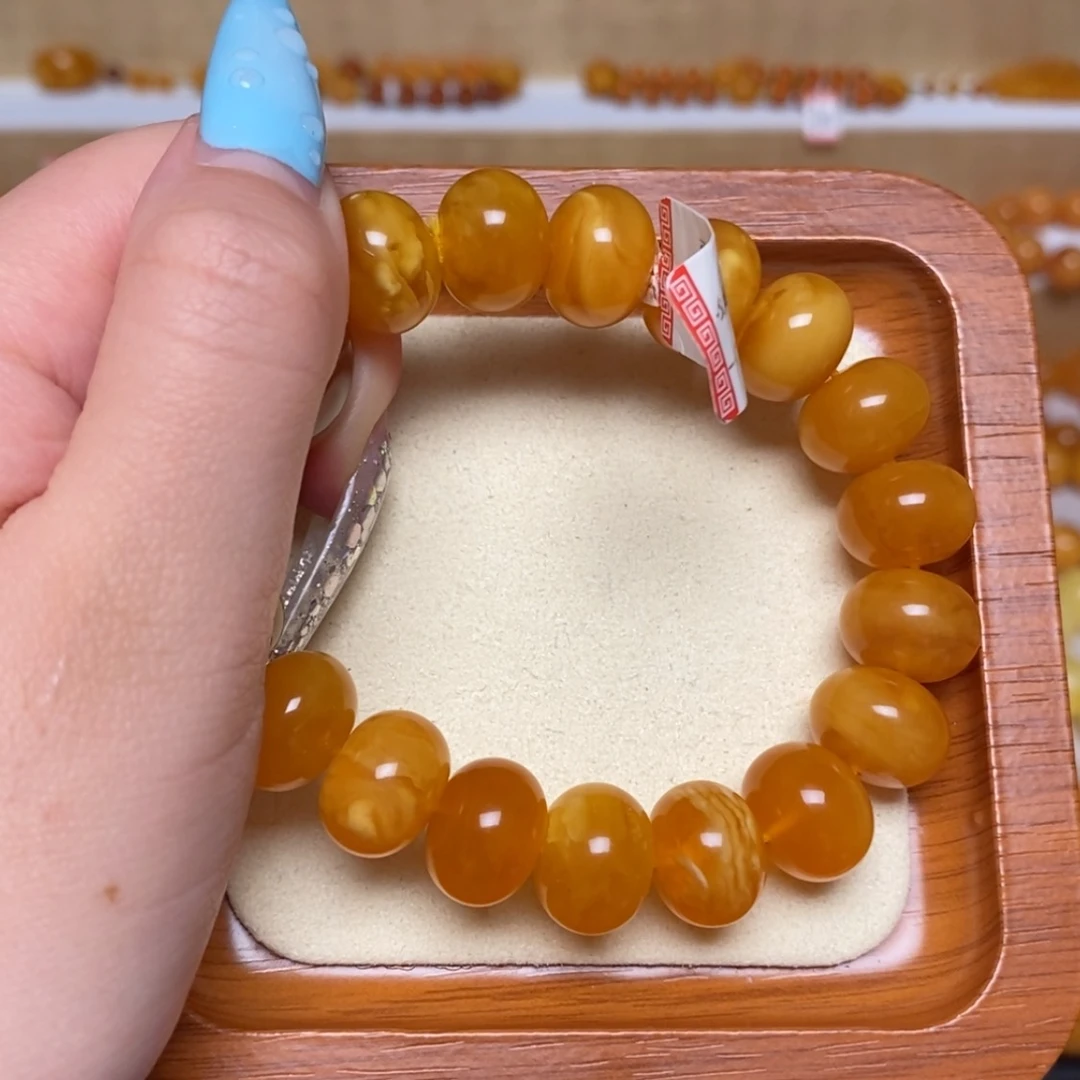 【闪购商品】未镶嵌蜜蜡手链手串