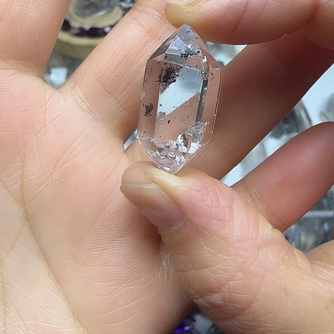 水晶未镶嵌珠宝半成品