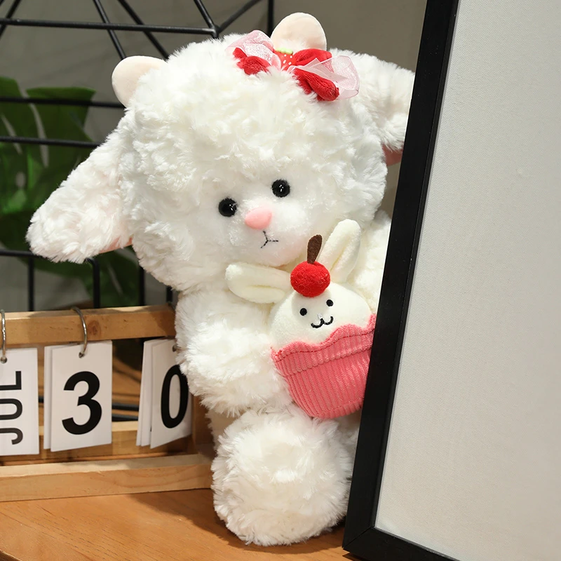 新款治愈公主毛绒玩具公仔小羊玩偶送女生睡觉抱枕情人节生日礼物