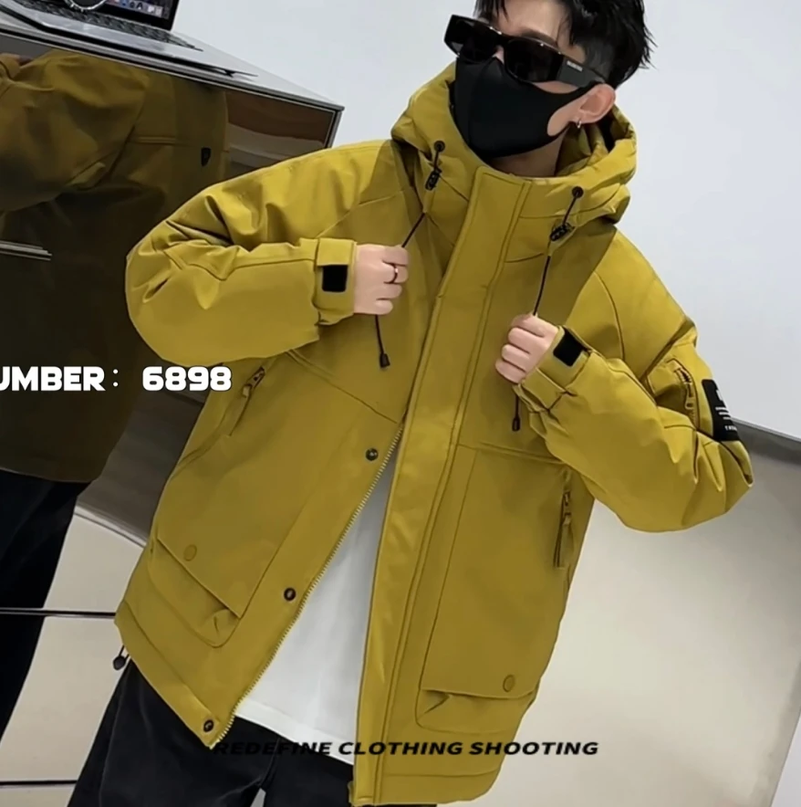 6898 男士冬季新款羽绒服 CZ