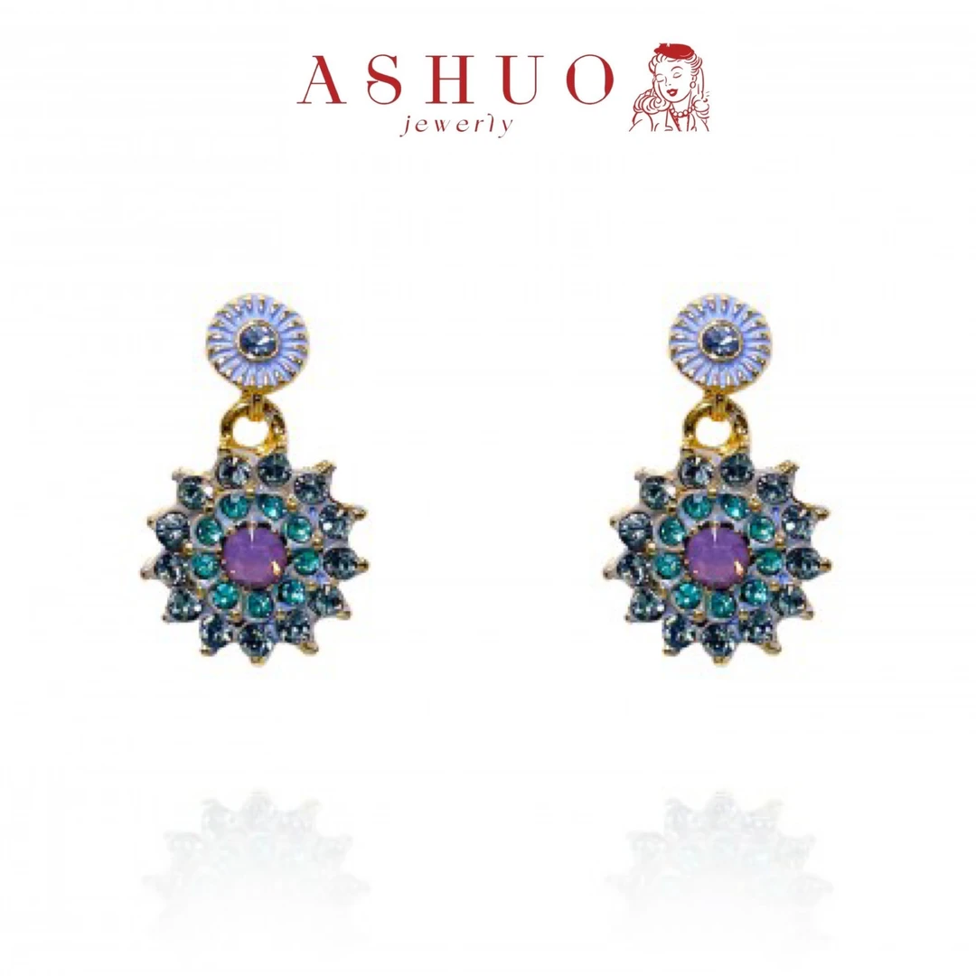 铜合金耳饰 阿烁中古 Saoya as9827