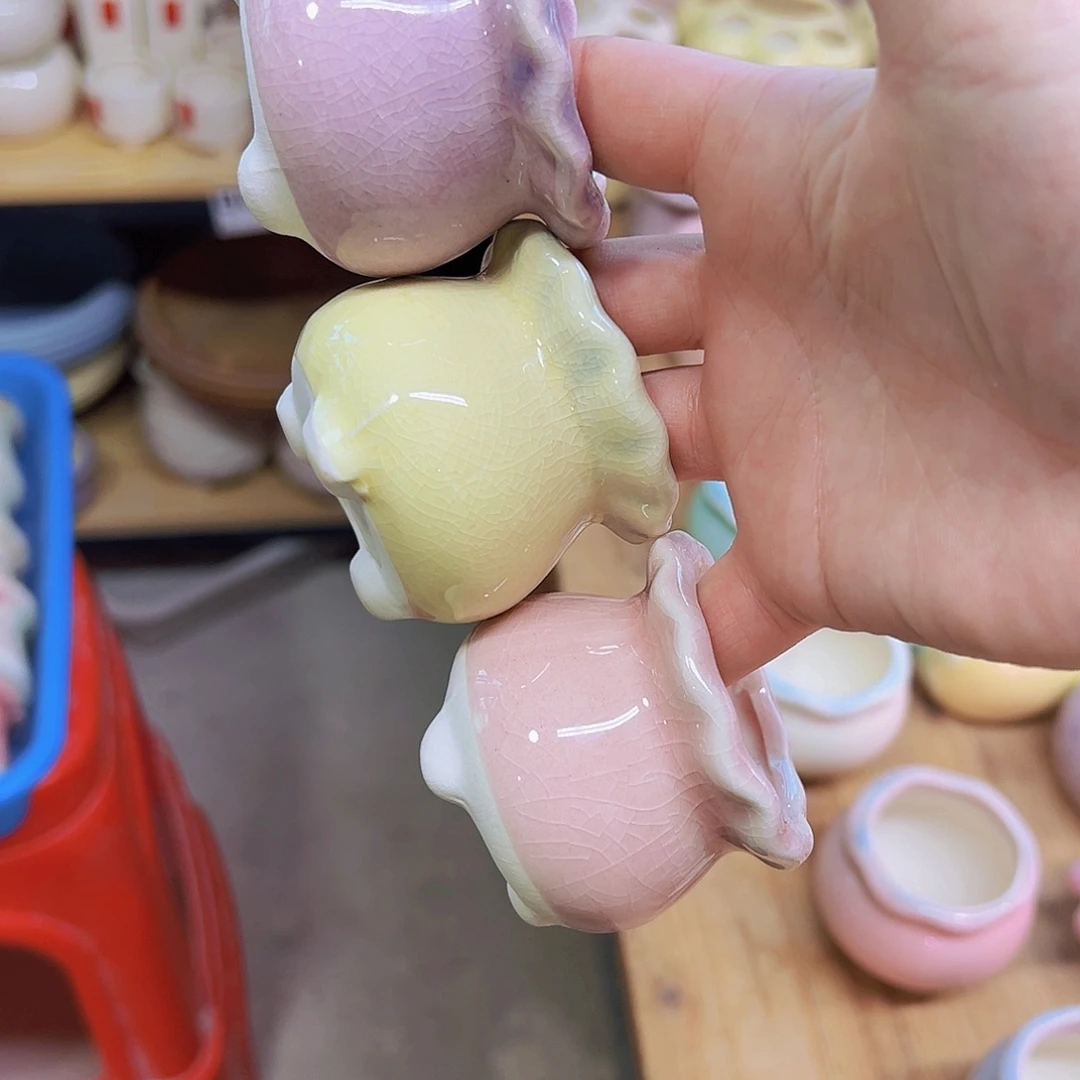 陶瓷花盆当场凑满12包邮