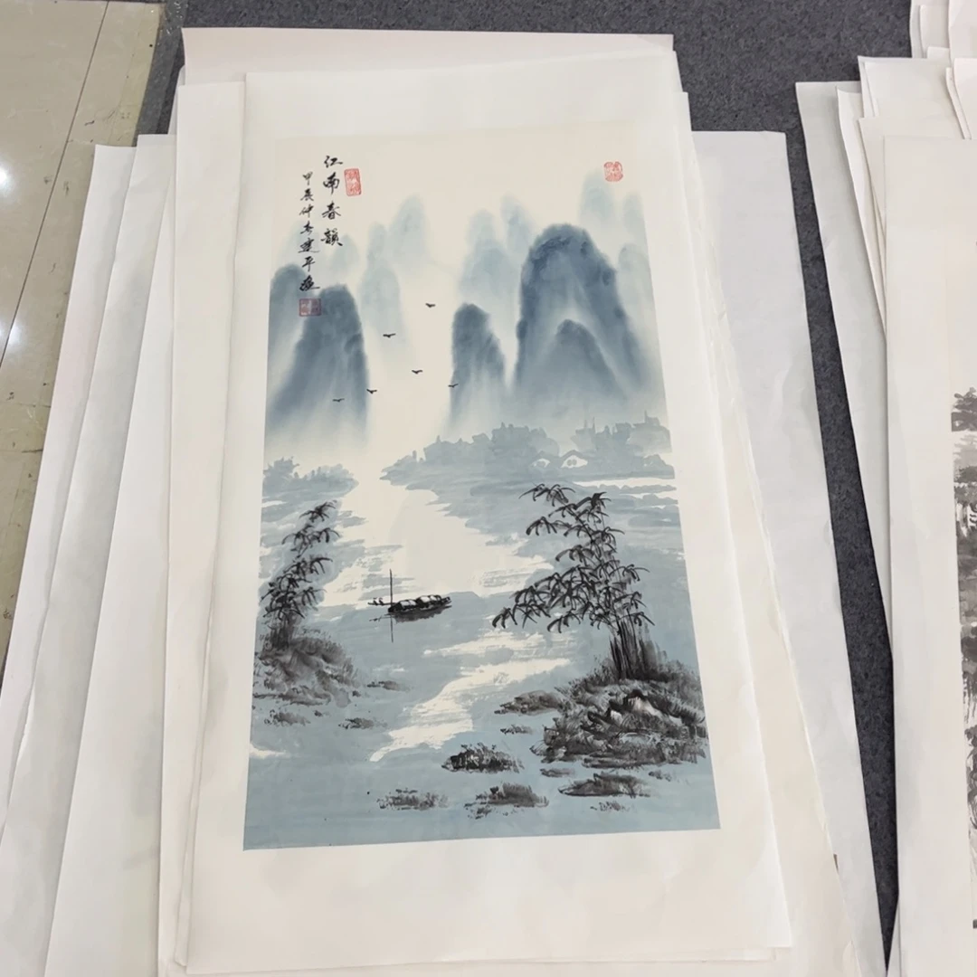 国画L精品国画作品