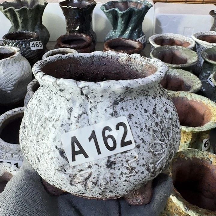 内口8高10粗陶手工