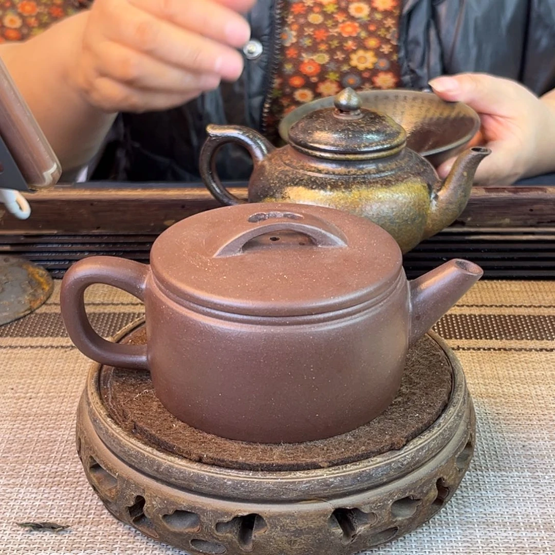 紫砂茶壶紫泥180cc