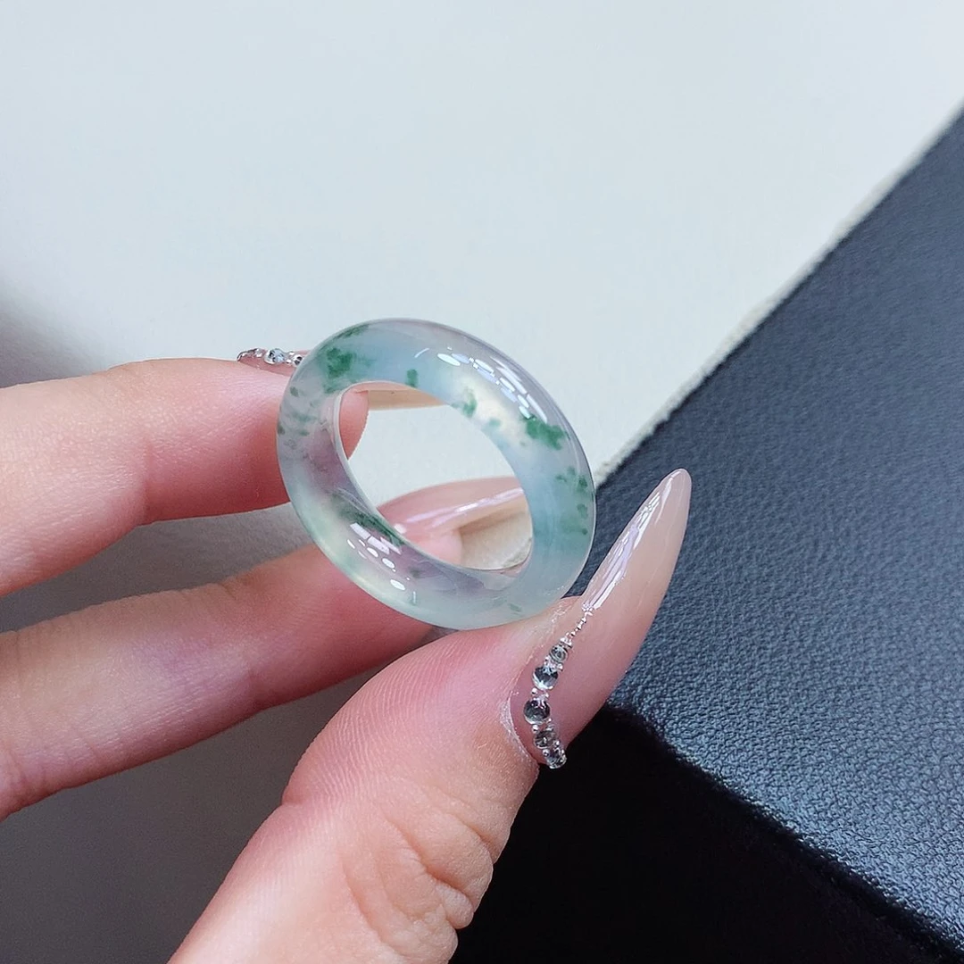 翡翠戒指未镶嵌18号