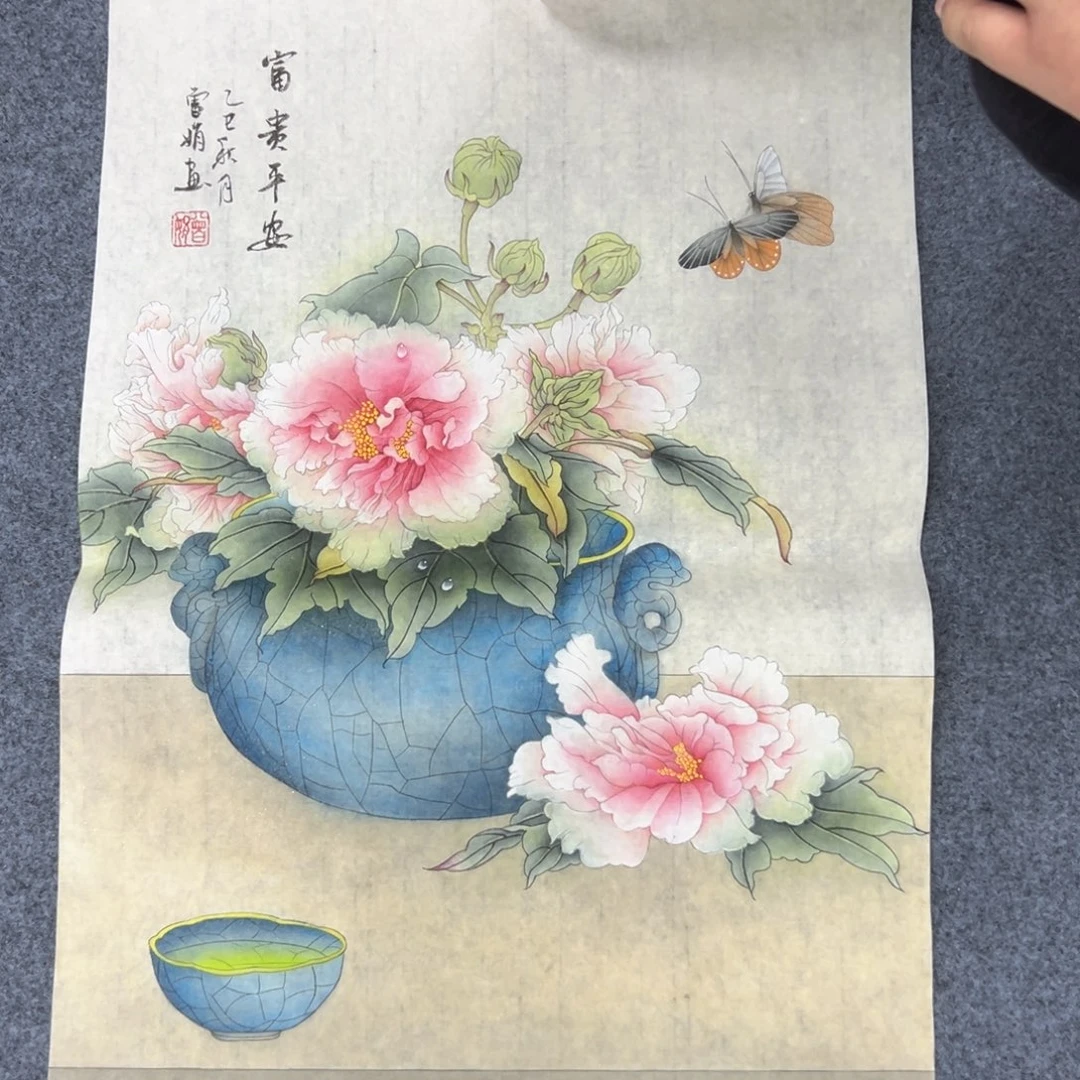 国画国画作品宣纸纯手绘