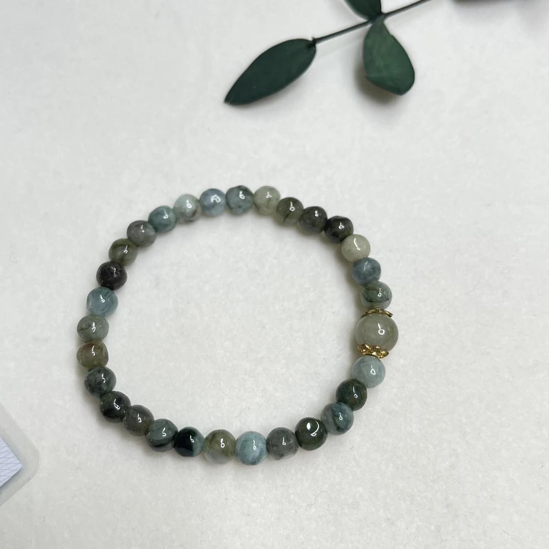 全新未使用  复古精美翡翠手链bs505不限手围