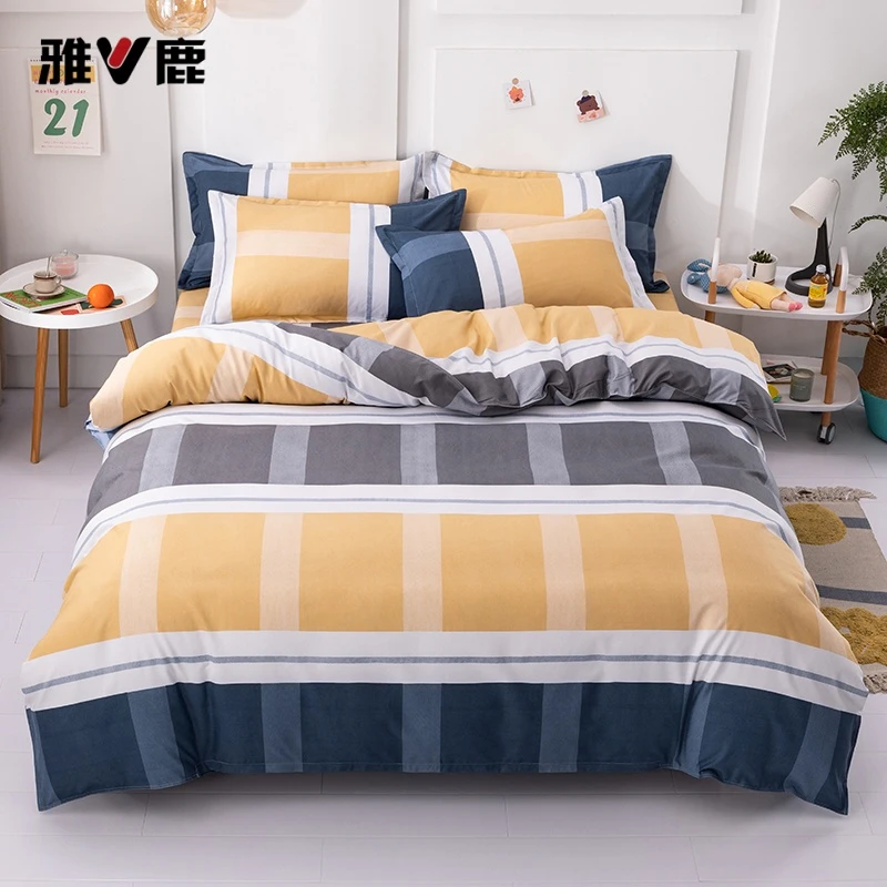 其他【宠粉浮力】加厚斜纹磨毛单被套单人双人被套学生简约学生宿舍