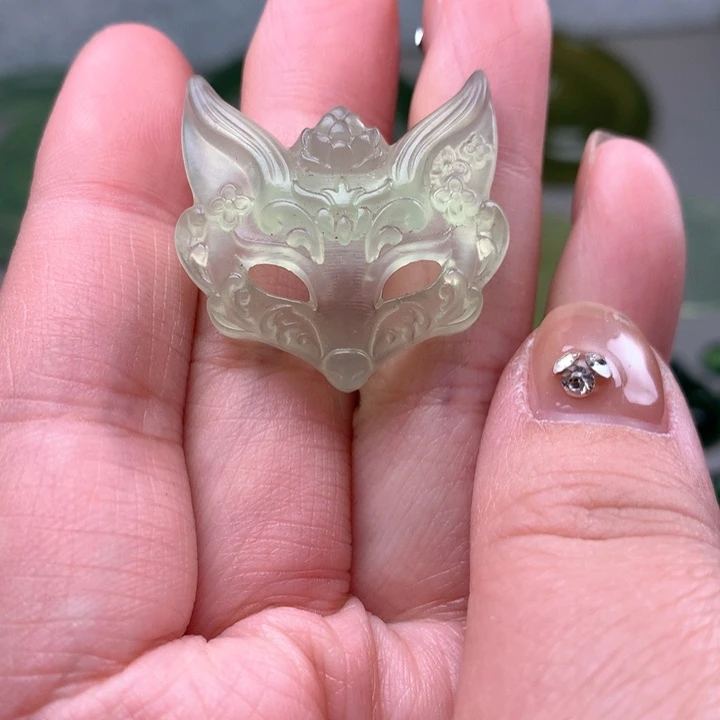 蛇纹石玉未镶嵌颈饰岫玉