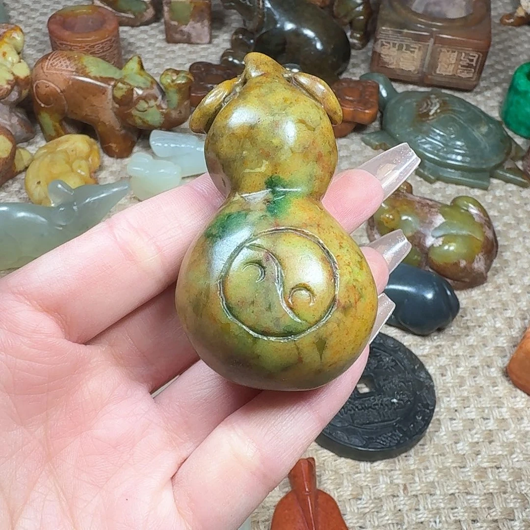 白玉菩提吊坠挂件