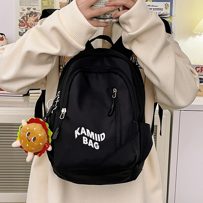 韩国中学生书包女生小款背包日系潮休闲旅行小背包轻便百搭双肩包
