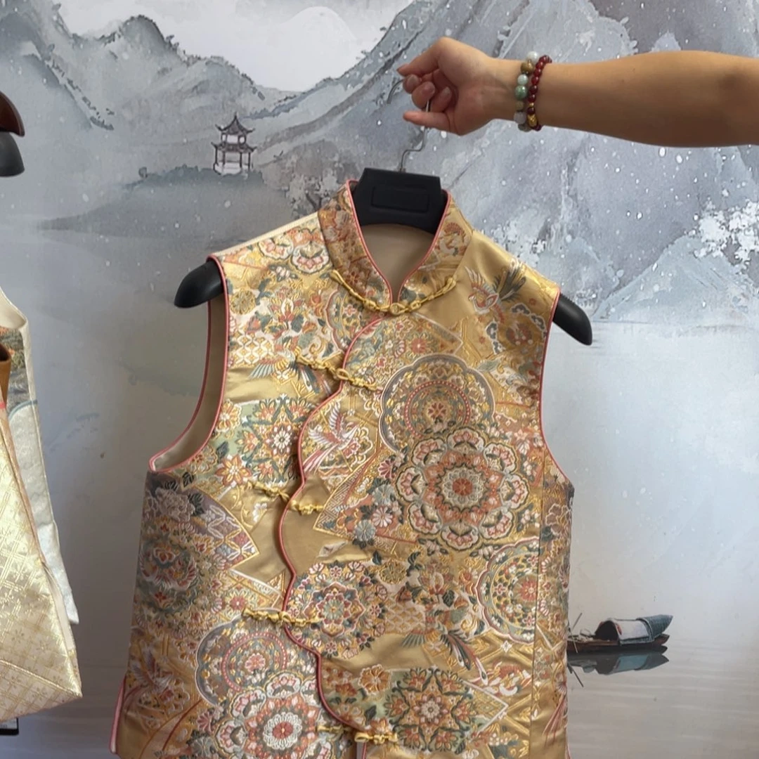 织绣唐锦桑蚕丝正绢面料