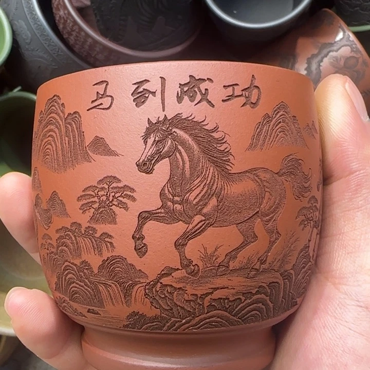 茶杯紫砂全手工制作工艺