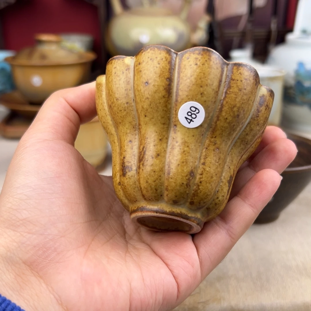 杯纯手工柴烧主人杯