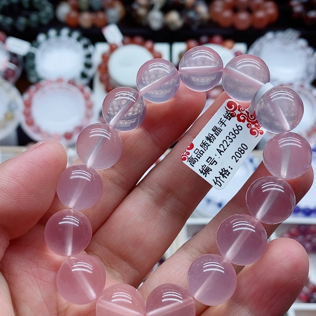 手链水晶未镶嵌粉晶