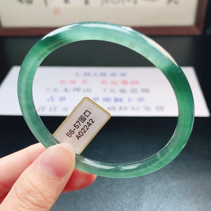 翡翠未镶嵌手镯翡翠手镯87