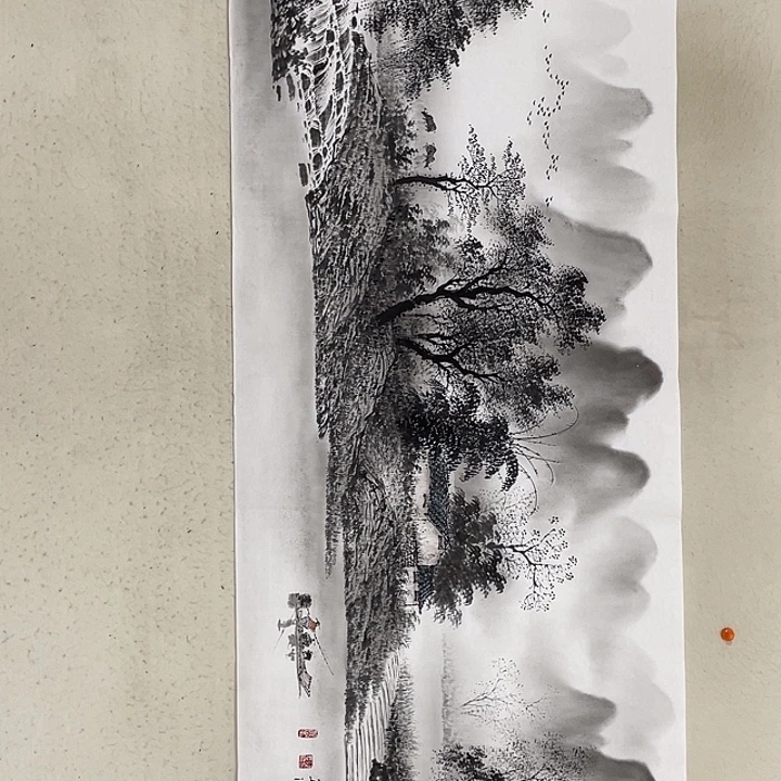 国画国画作品集的故事