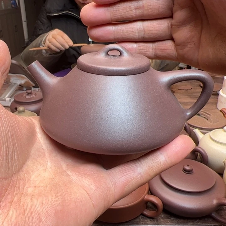 底槽青茶壶底槽清泥半手精工制作文瓢220c c