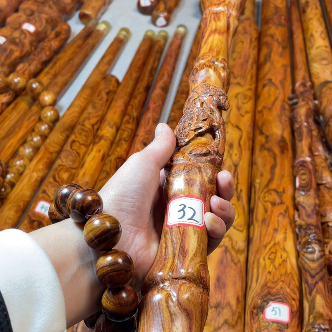 黄花梨/降香黄檀海南黄花梨长46厘米