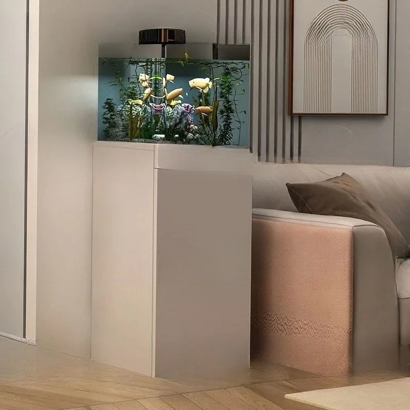 鱼缸柜底柜客厅简易小型家用水族馆专用定制柜承重放置柜鱼缸架子