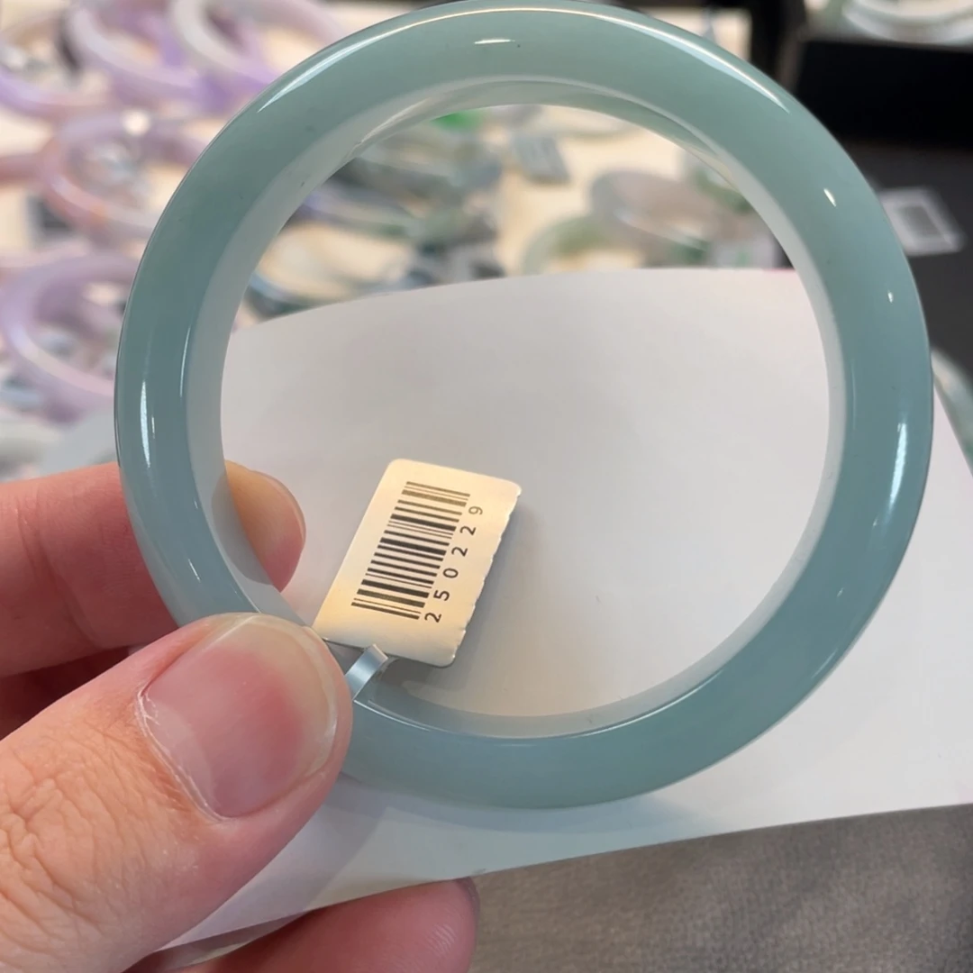 翡翠未镶嵌手镯171号 58.8正圈