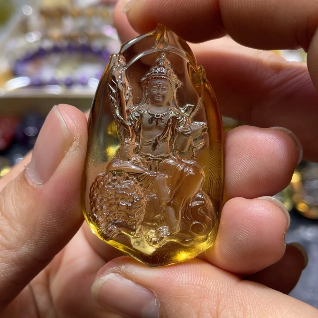 水晶颈饰未镶嵌定制