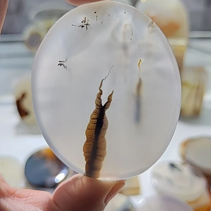 玛瑙/玉髓未镶嵌吊坠(不含链)33号