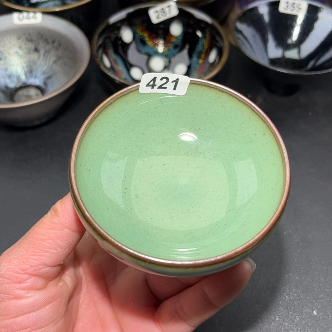 茶盏421 建盏单盏太好看了吧……