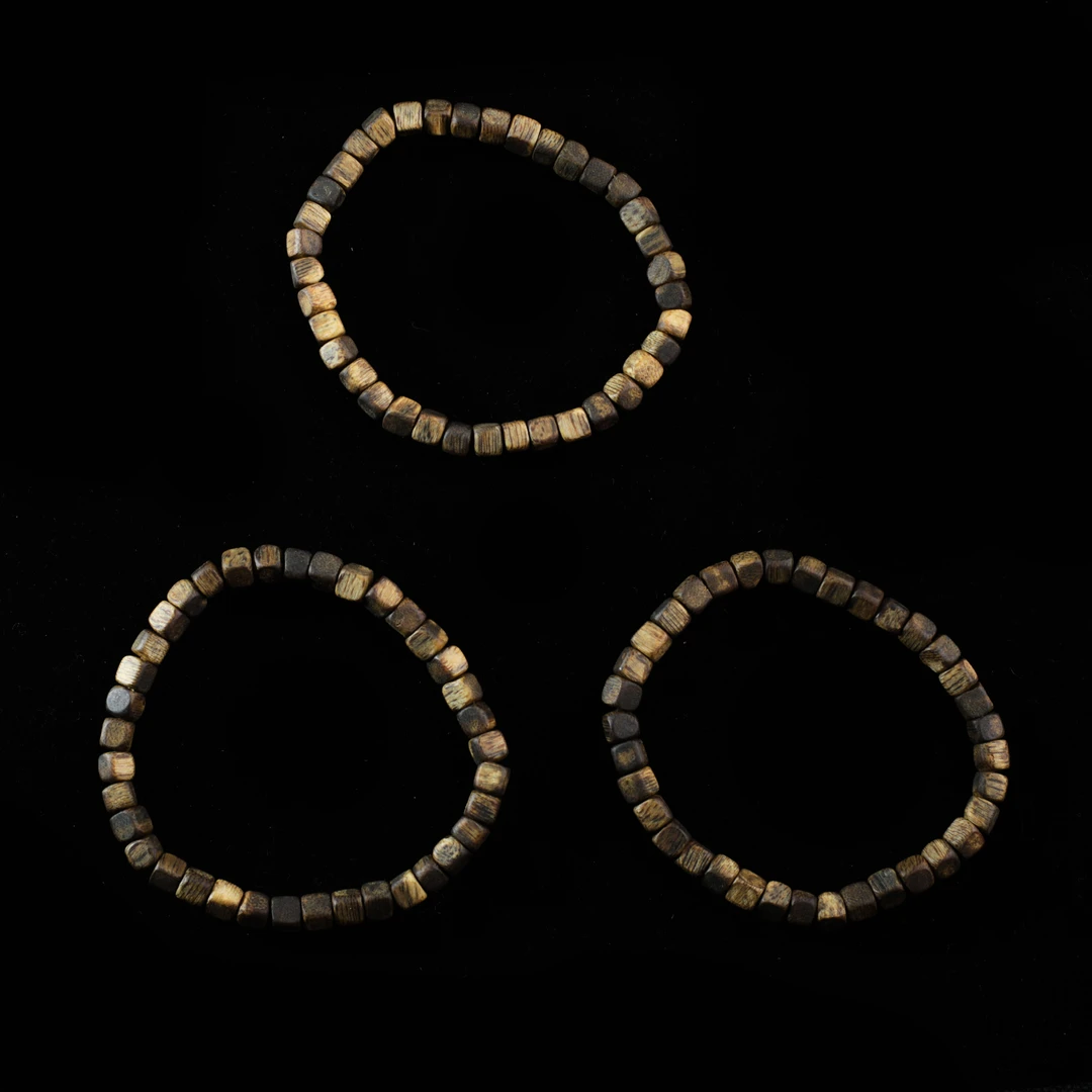 沉香手串方珠单圈0.5手串多样性发一025291