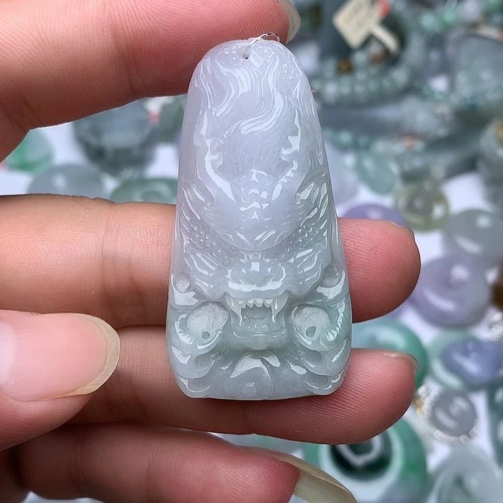 颈饰未镶嵌翡翠天然翡翠
